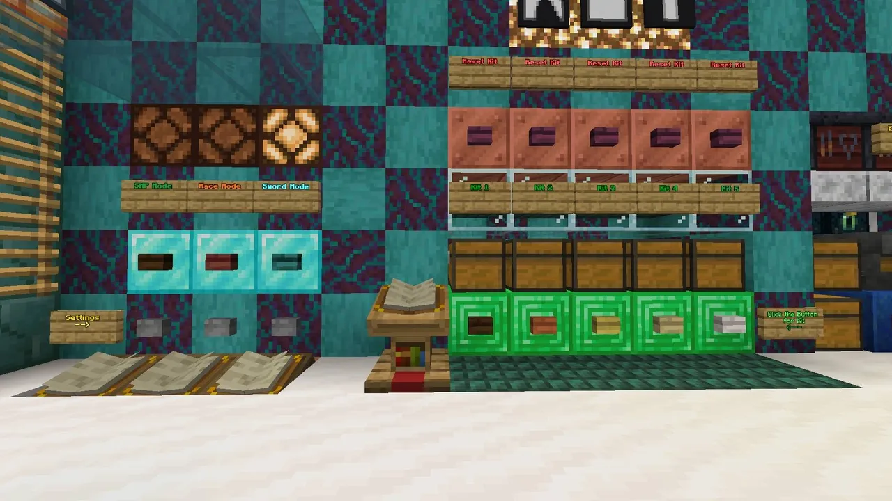 BladeX PvP Practice Map for Minecraft PE: Practice duels with computer opponents