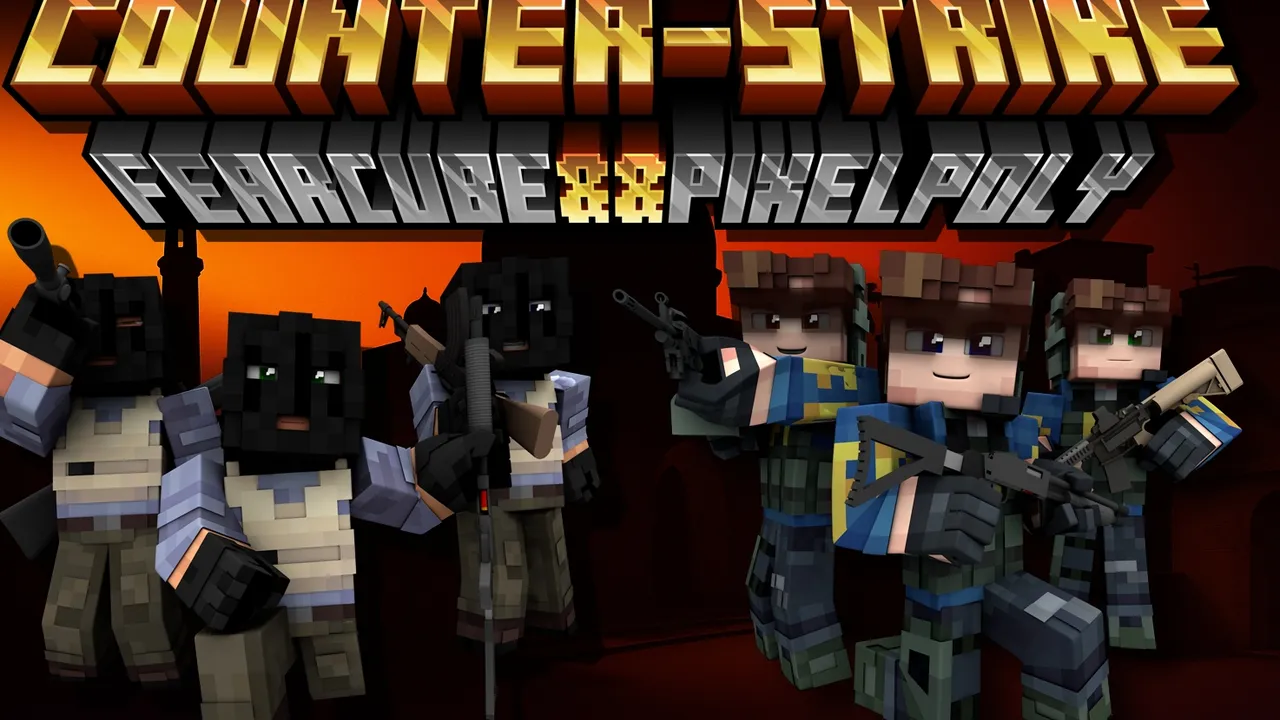 Counter-Strike map for Minecraft PE: screenshot 1
