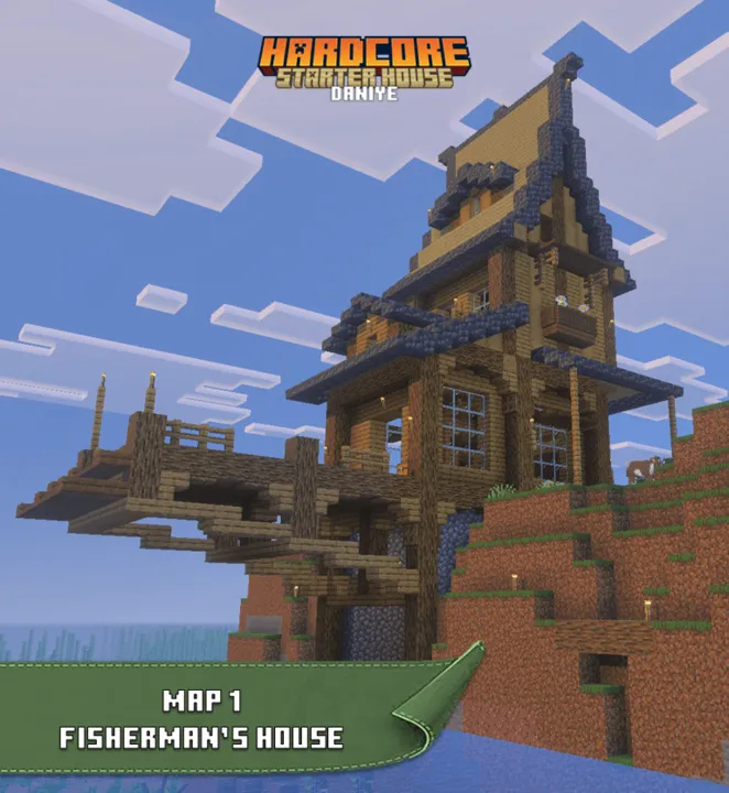 Hardcore Starter House map: New Maps Added!