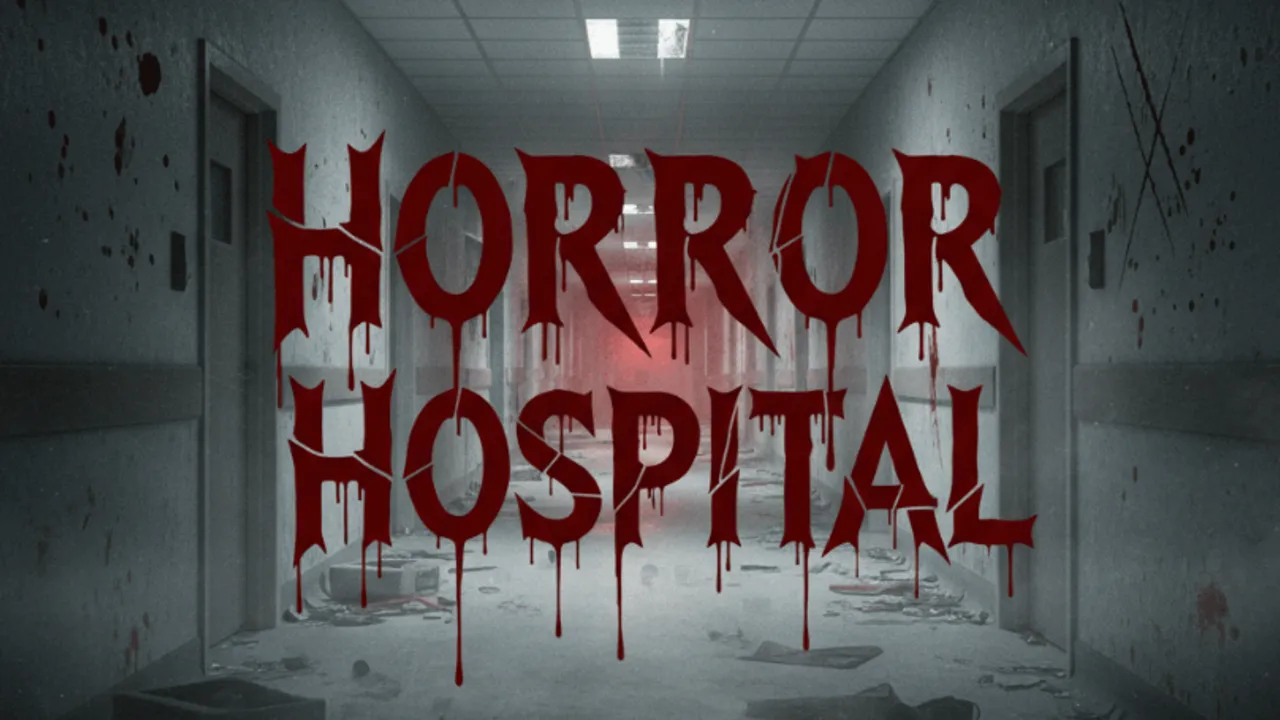 Horror Hospital map for Minecraft PE: cover art
