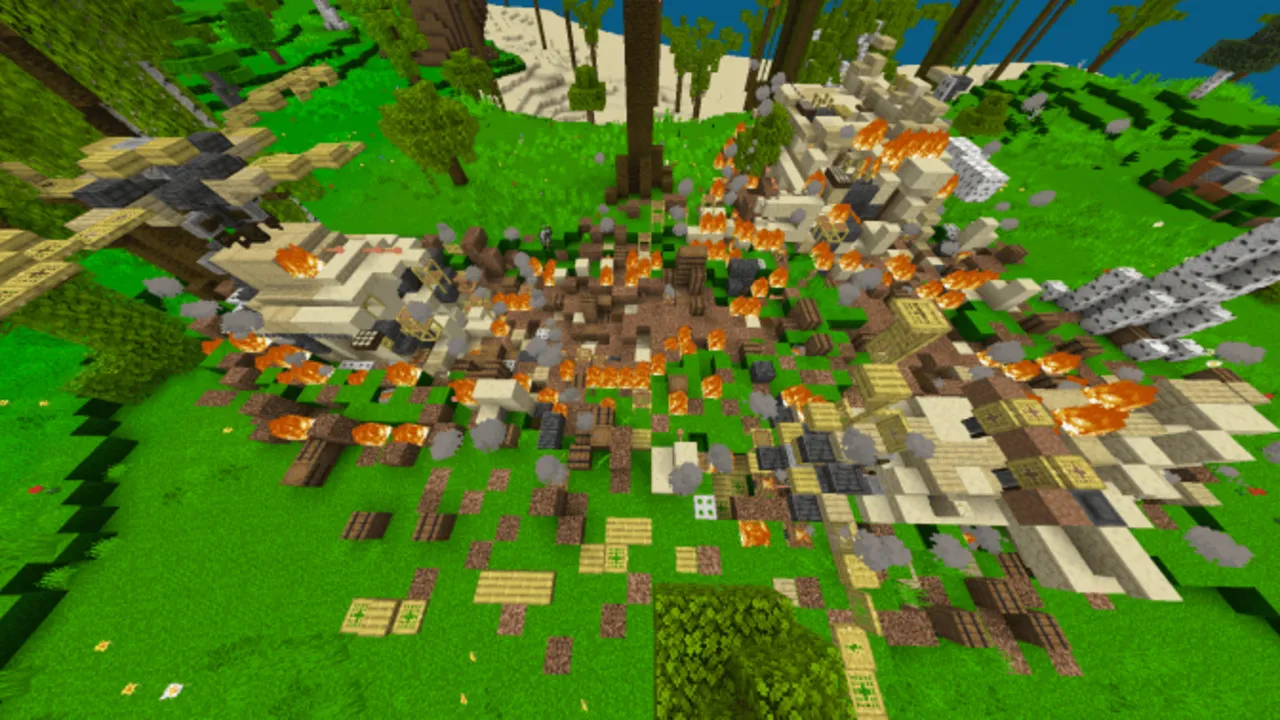 Island Survival with 30 Trial Chambers map: The Spawn