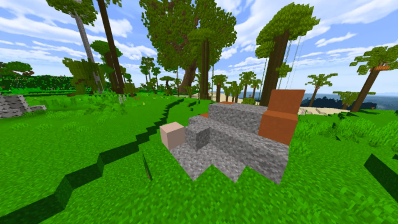 Island Survival with 30 Trial Chambers map: Trail Ruins