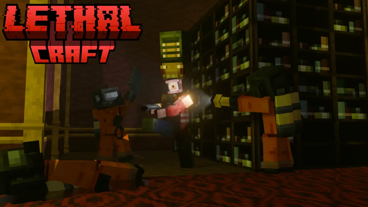 LethalCraft map for Minecraft PE: cover art