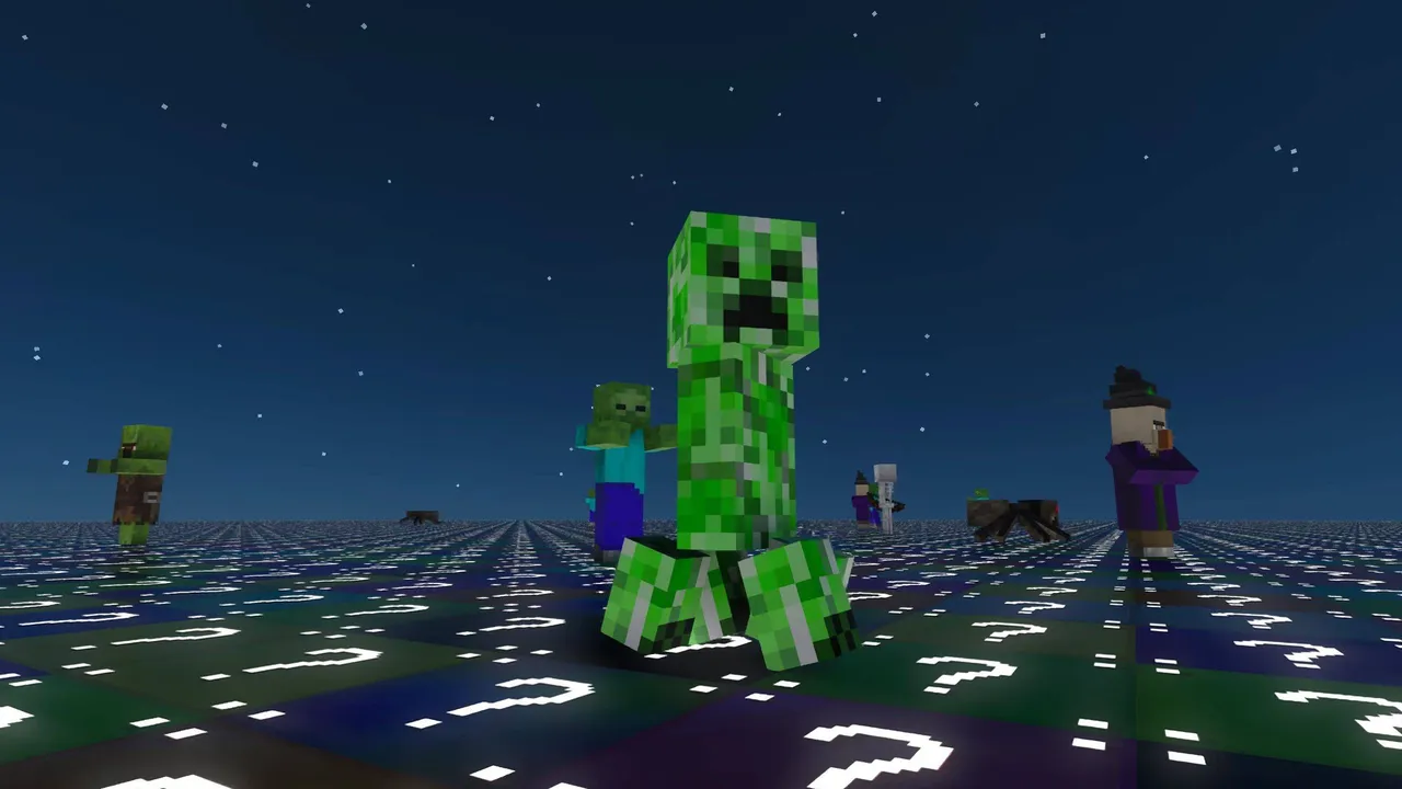 Lucky Flat World V3 map for Minecraft PE, screenshot 6