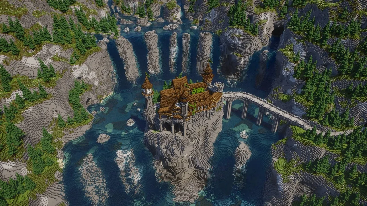 Old Fallen Castle map: screenshot 2