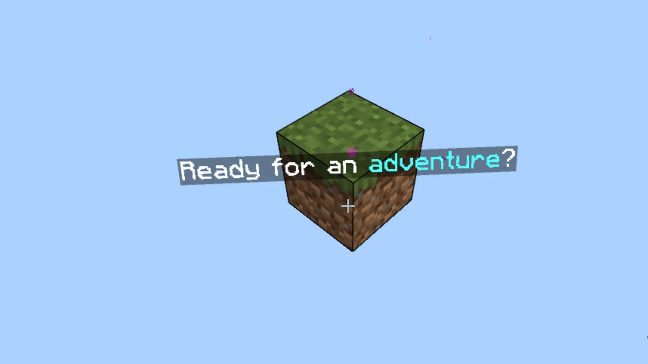 One Block map for Minecraft PE, screenshot 2