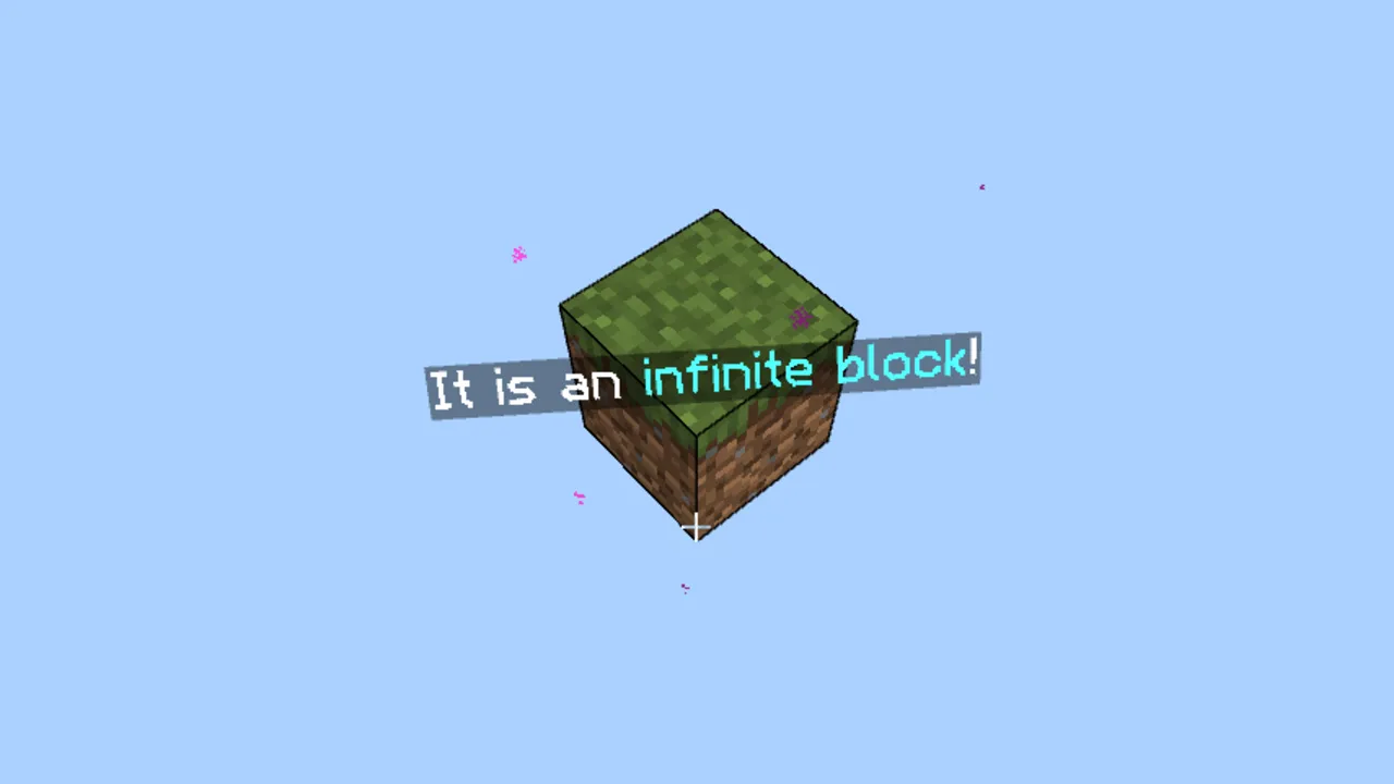 One Block map for Minecraft PE, screenshot 3