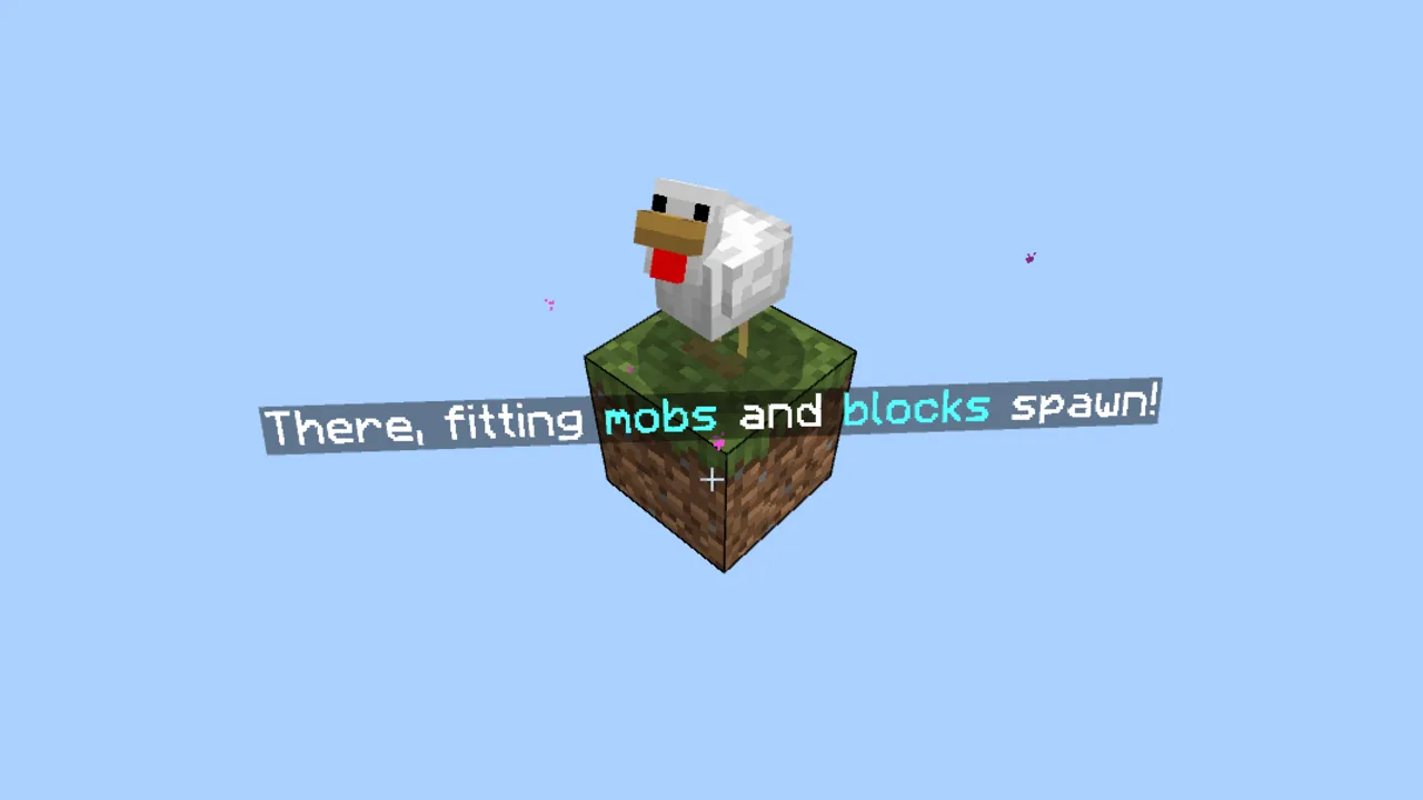 One Block map for Minecraft PE, screenshot 4