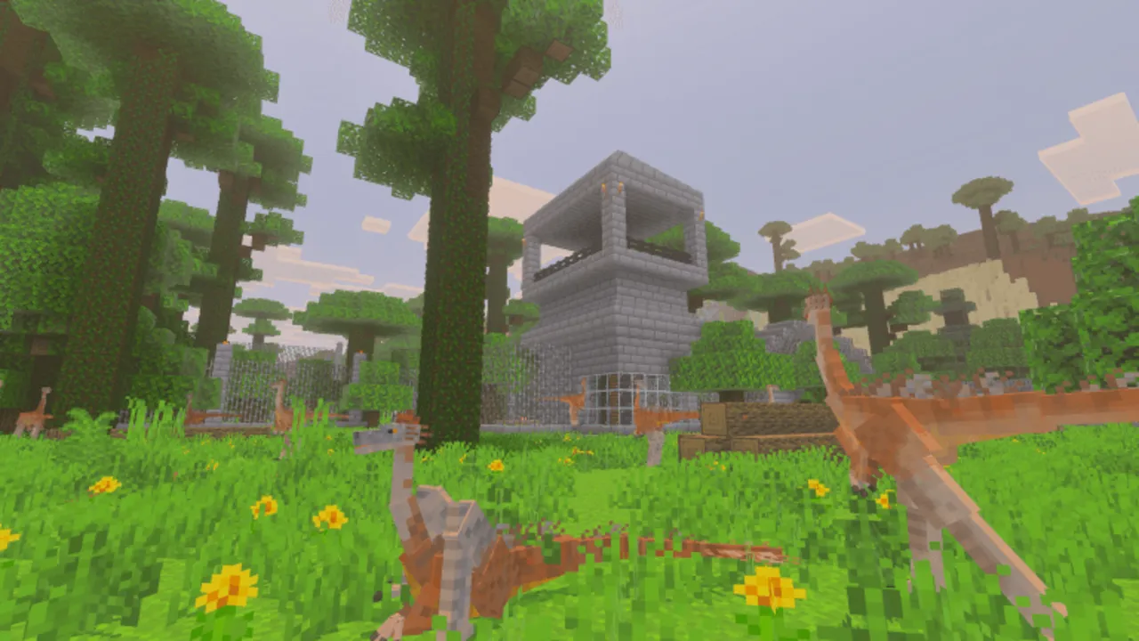 Prehistoric Park Full Edition map: PREHISTORIC PARK FULL EDITION -Gallimimus from Titans of Extinction Addon