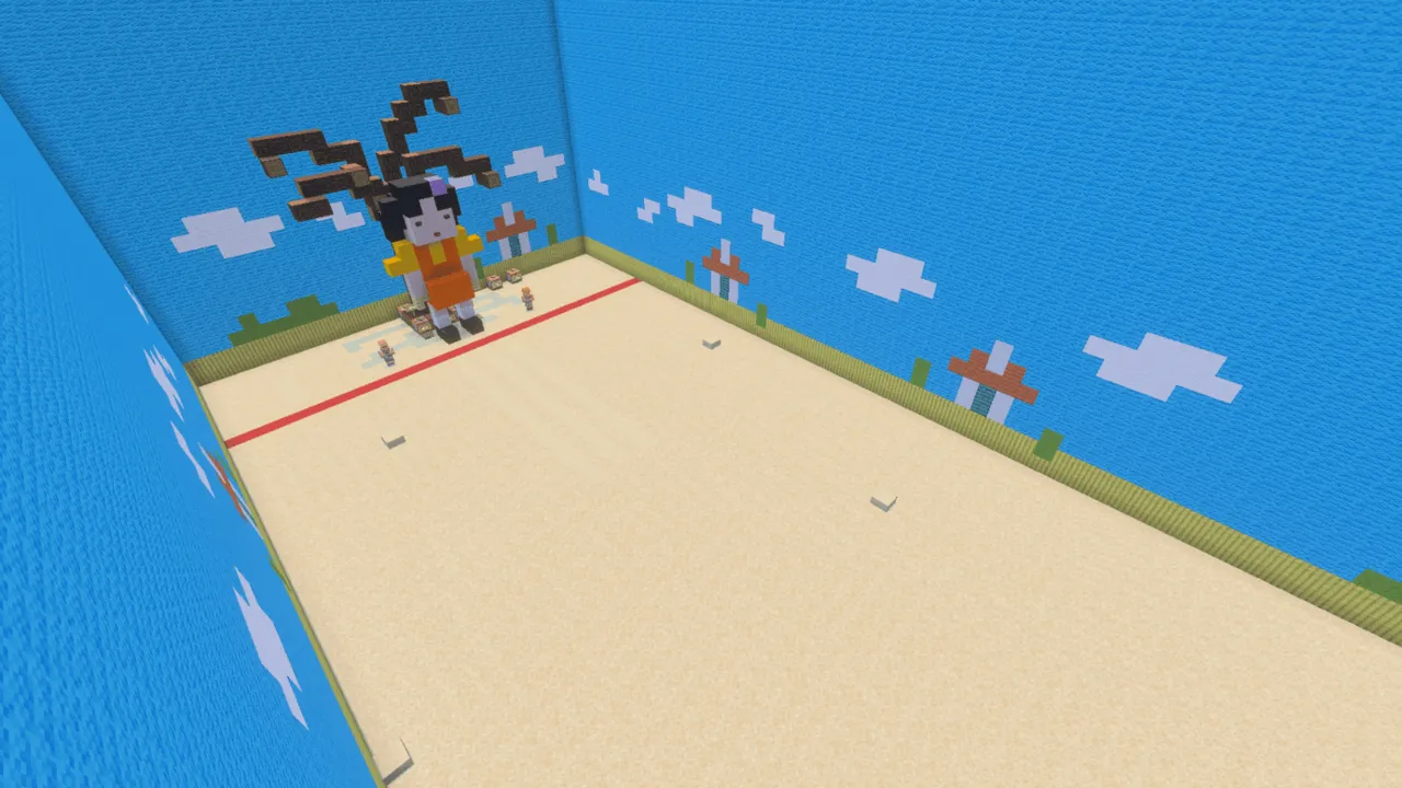 Squid Game map: Redlight, Greenlight