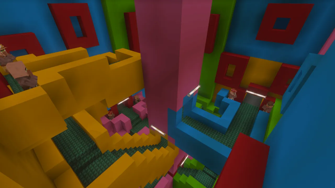 Squid Game map: Staircase Maze