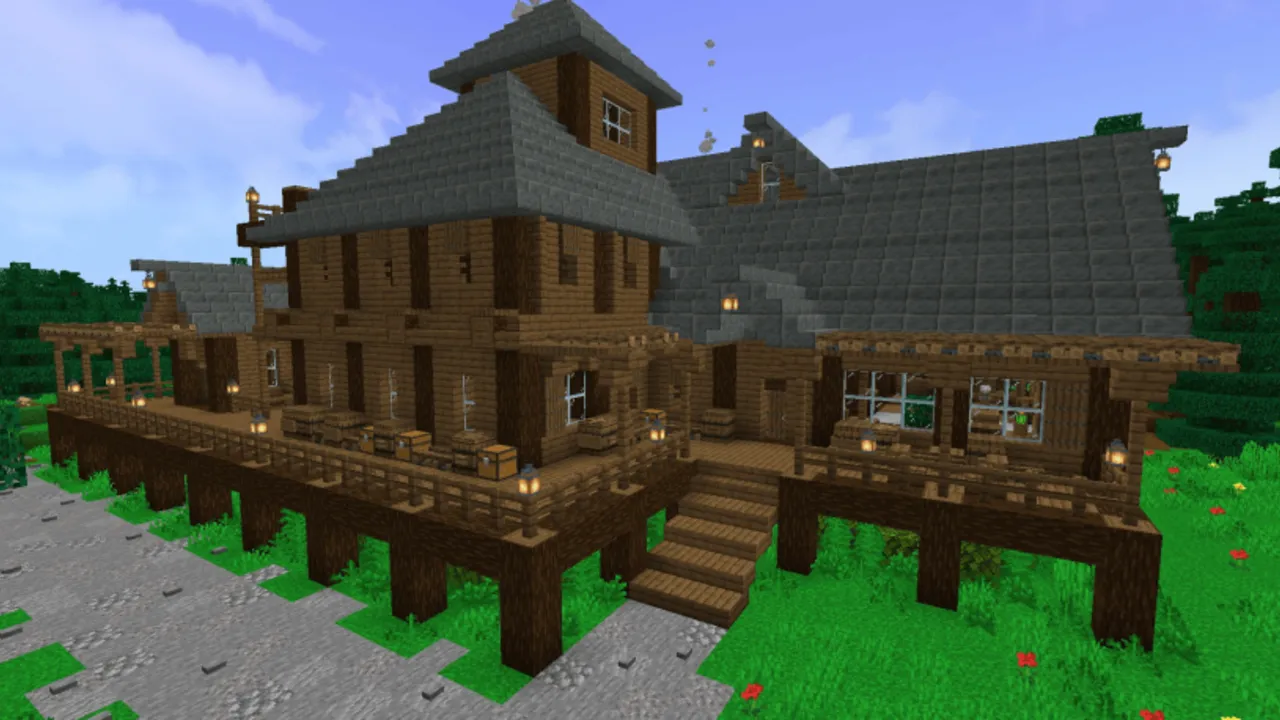 Starter House Survival map: World N.1