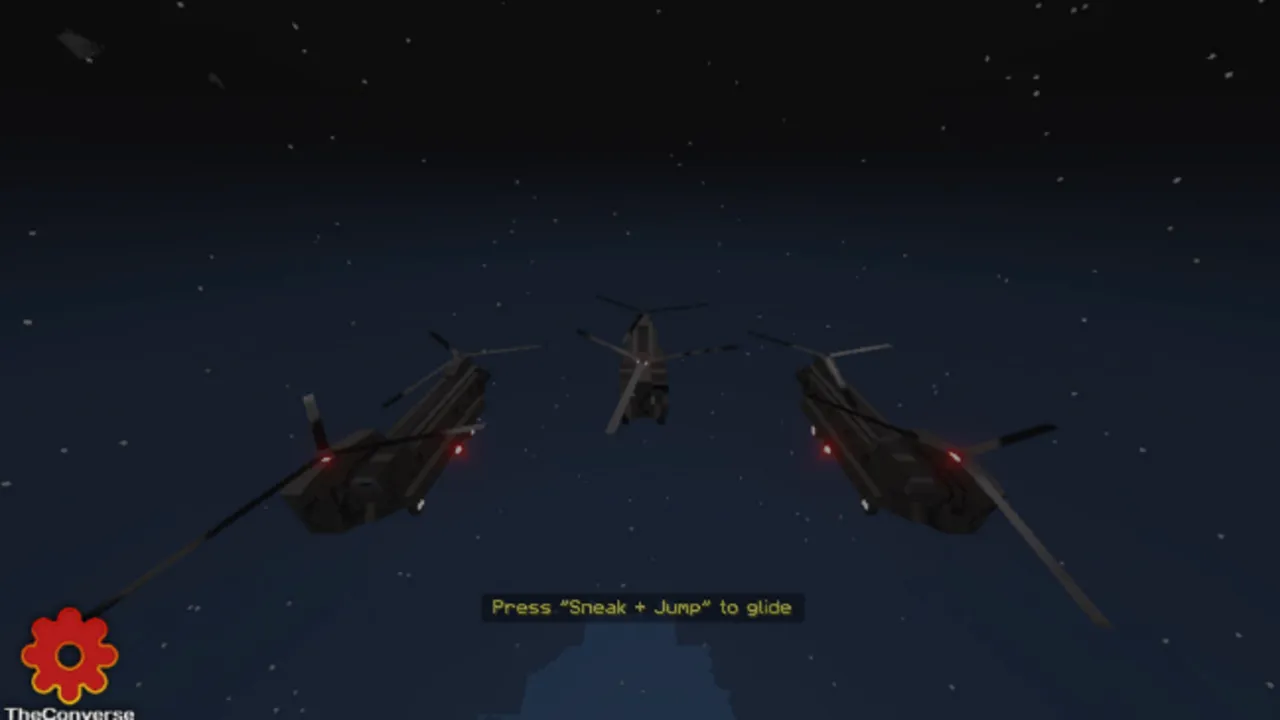 TEF - Battle Royale - The Storm Update Compatible With Vibrant Visuals map: Helicopters