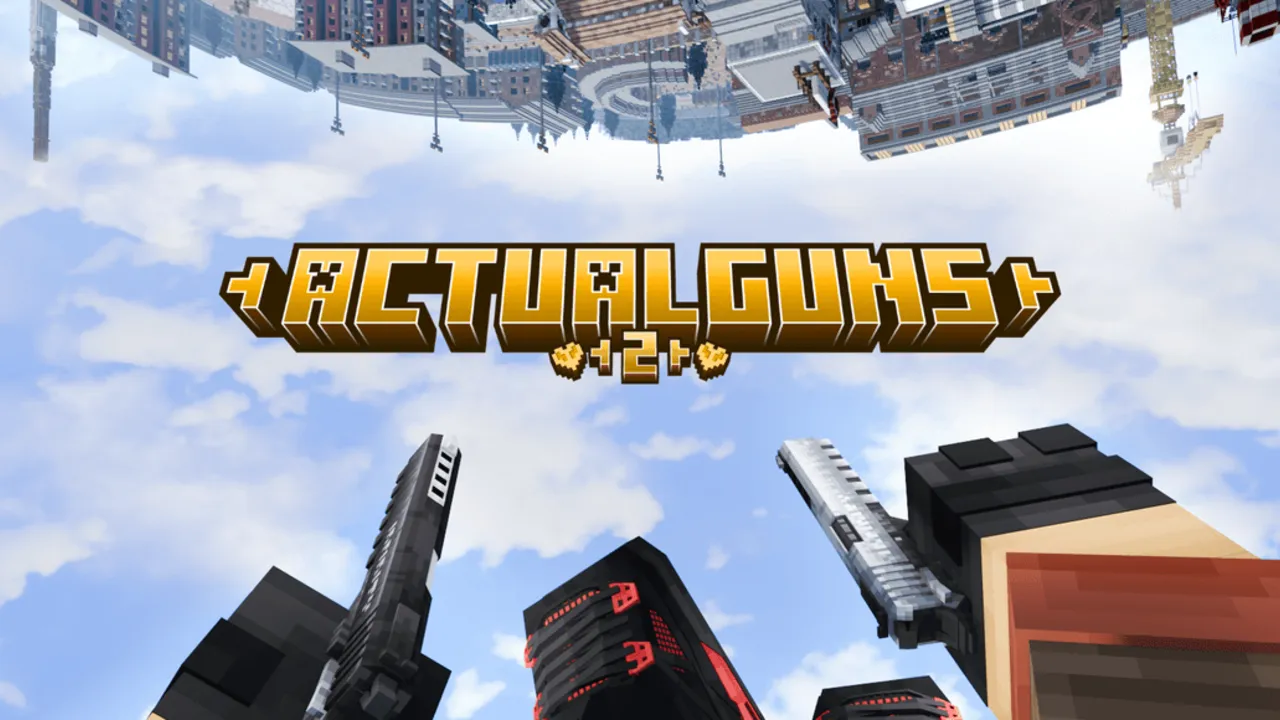 Actual Guns 2: Delays Ahead addon for Minecraft PE: cover art