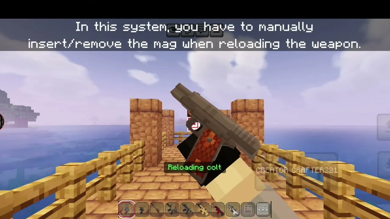 Akiohh's Combat Equipment addon for Minecraft PE, screenshot 4