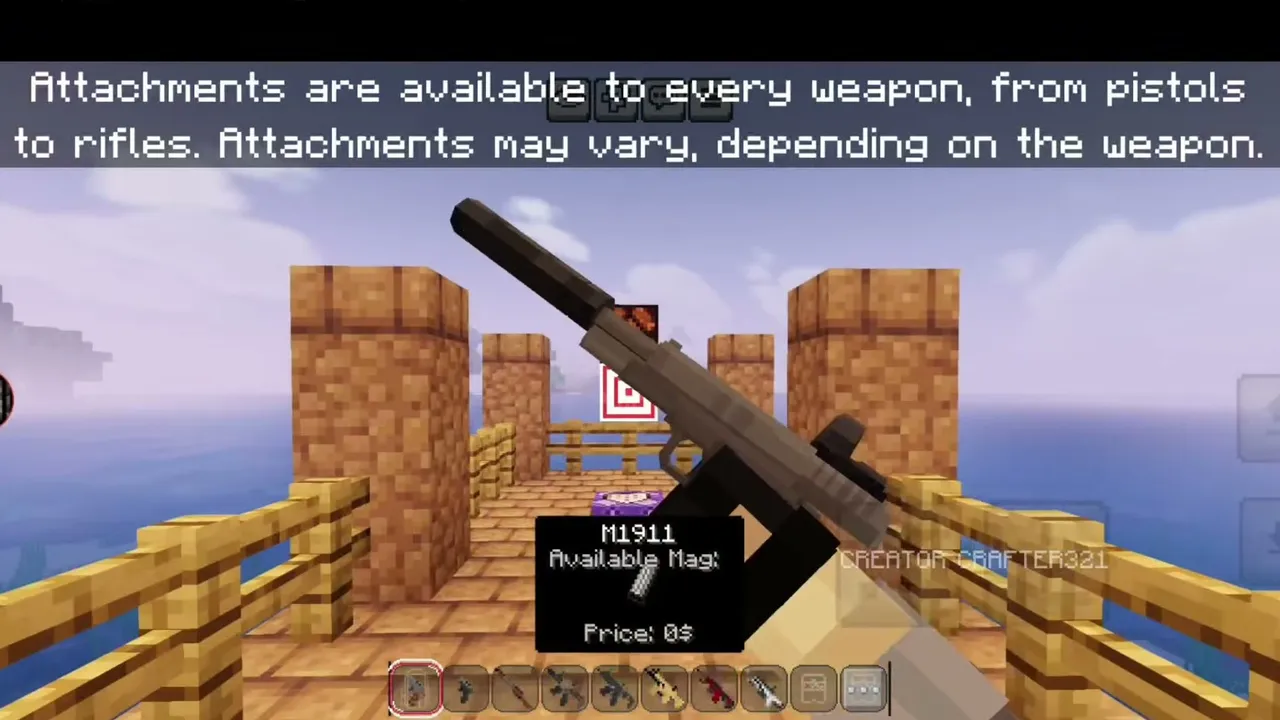 Akiohh's Combat Equipment addon for Minecraft PE, screenshot 9