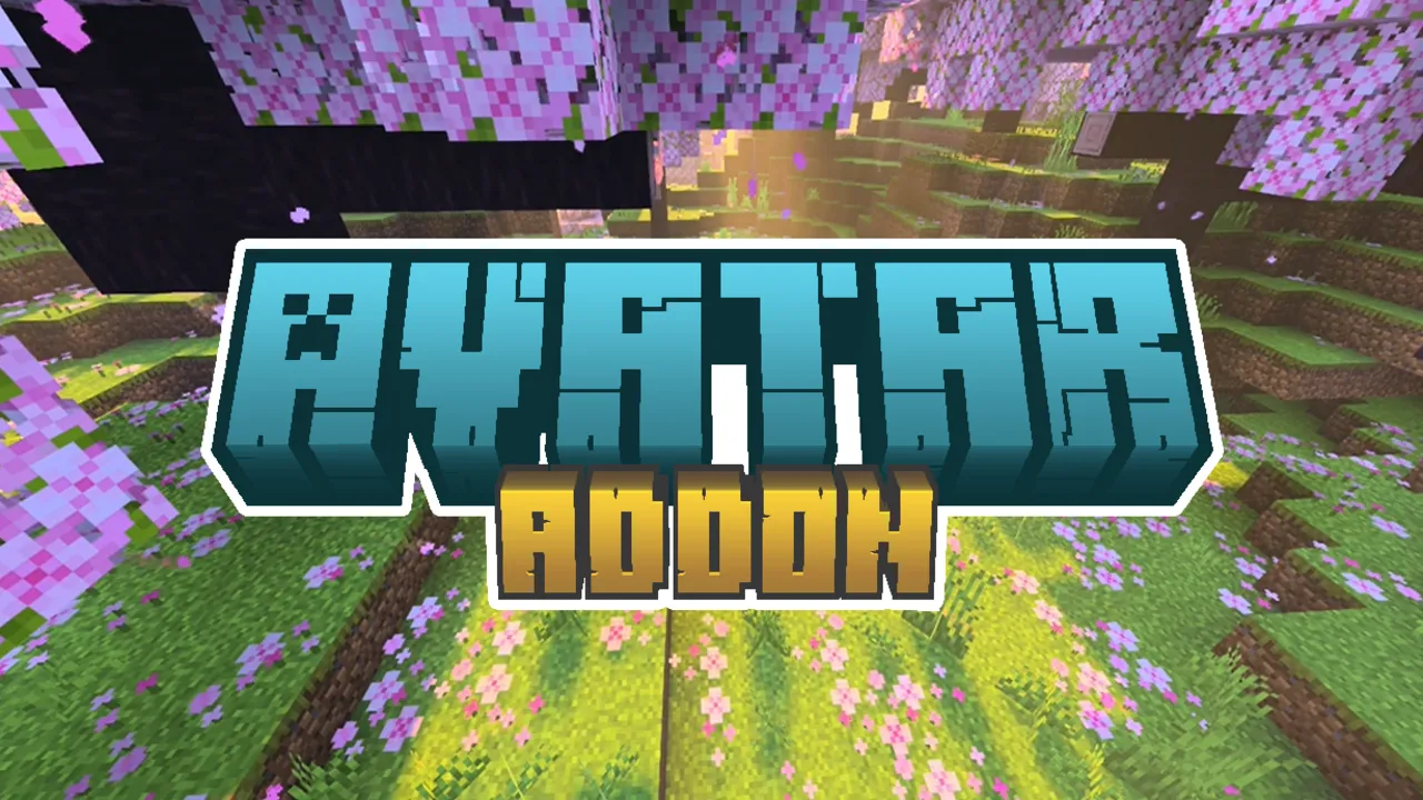 Avatar Addon OVERHAUL UPDATE addon for Minecraft PE: cover art