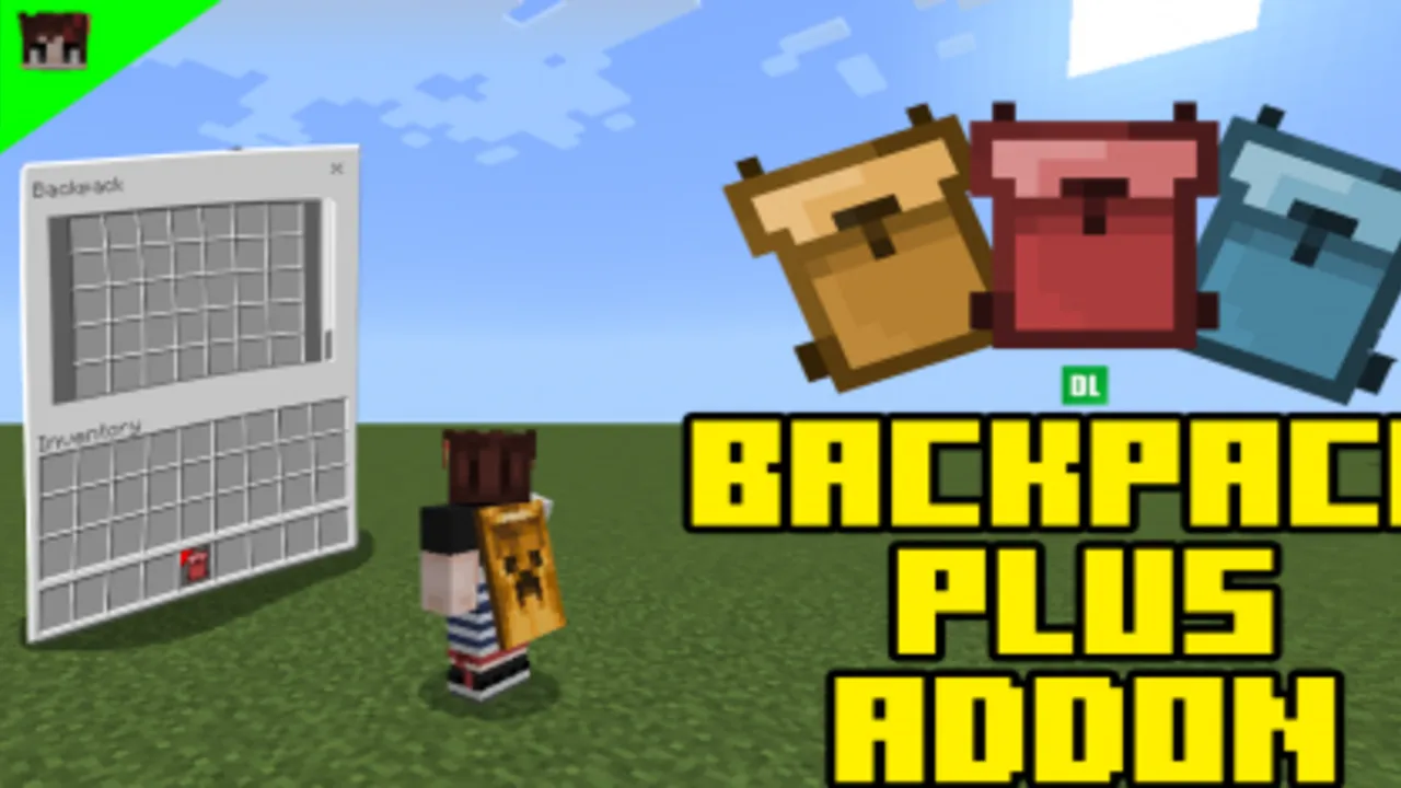 Backpack Plus Addon addon for Minecraft PE, screenshot 1