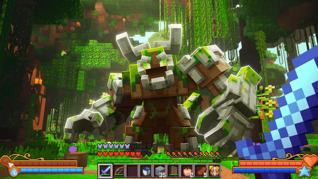 Bedrock Reimagined addon: Ombari Boss