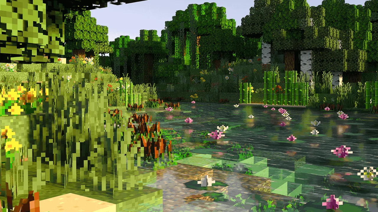 Better Foliage Addon/Texture Pack addon for Minecraft PE: Mcpedll