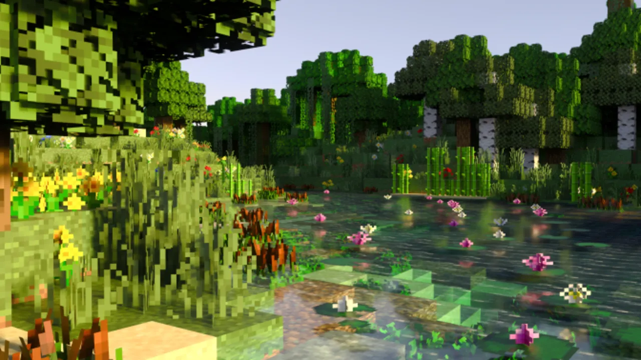 Better Foliage Addon/Texture Pack addon: screenshot 2