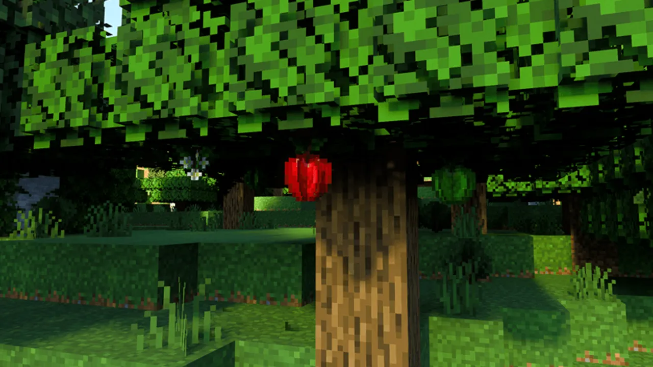 Better Foliage Addon/Texture Pack addon: screenshot 7