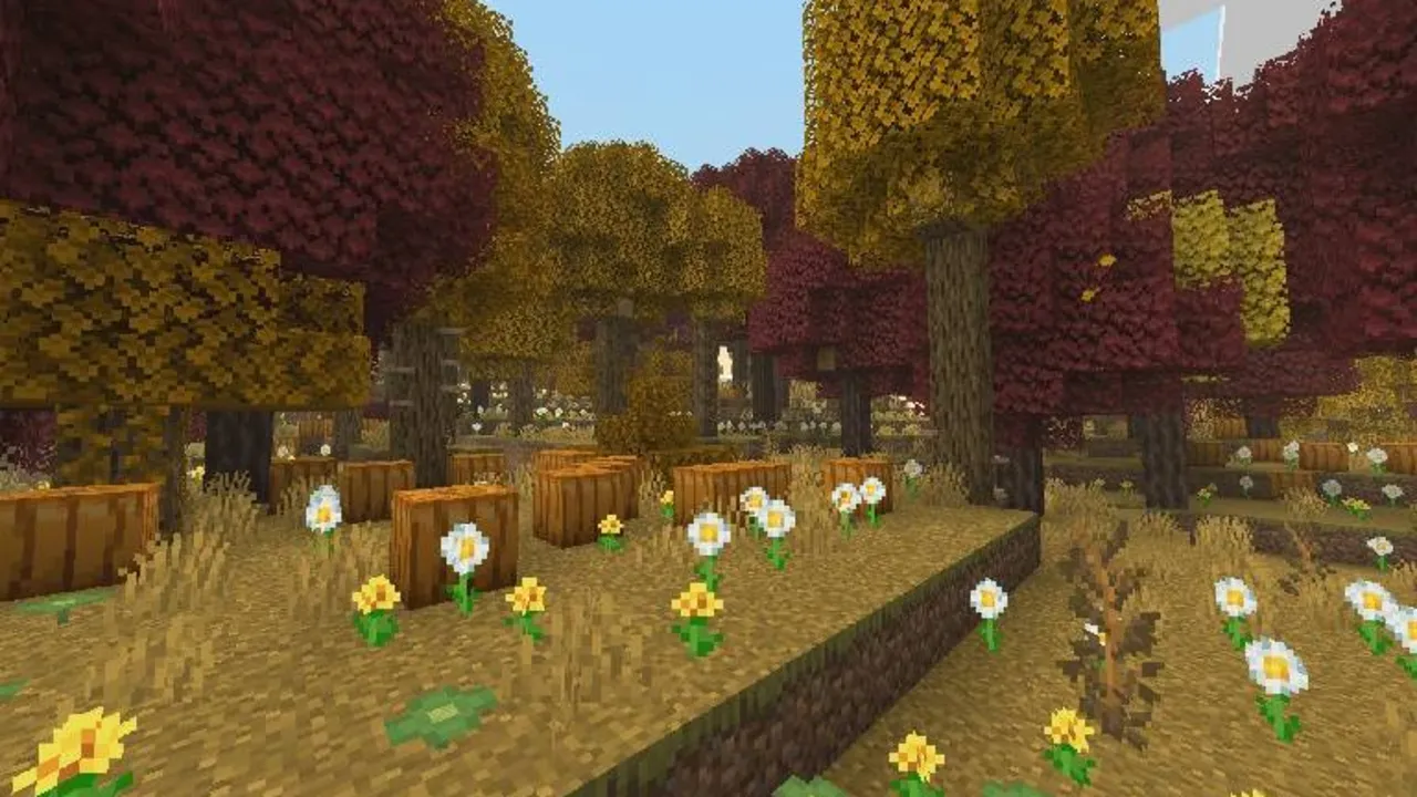 Biomes & Beyond addon: Autumn Woods