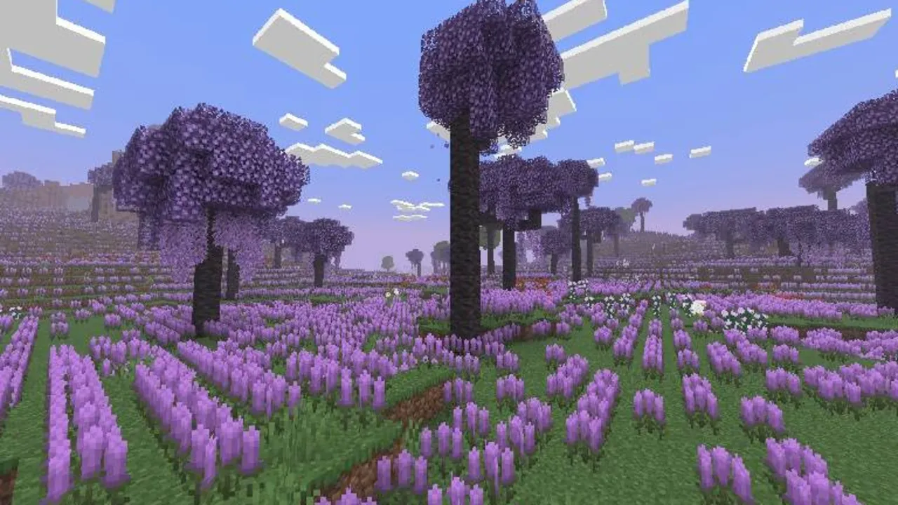 Biomes & Beyond addon: Lavender Fields