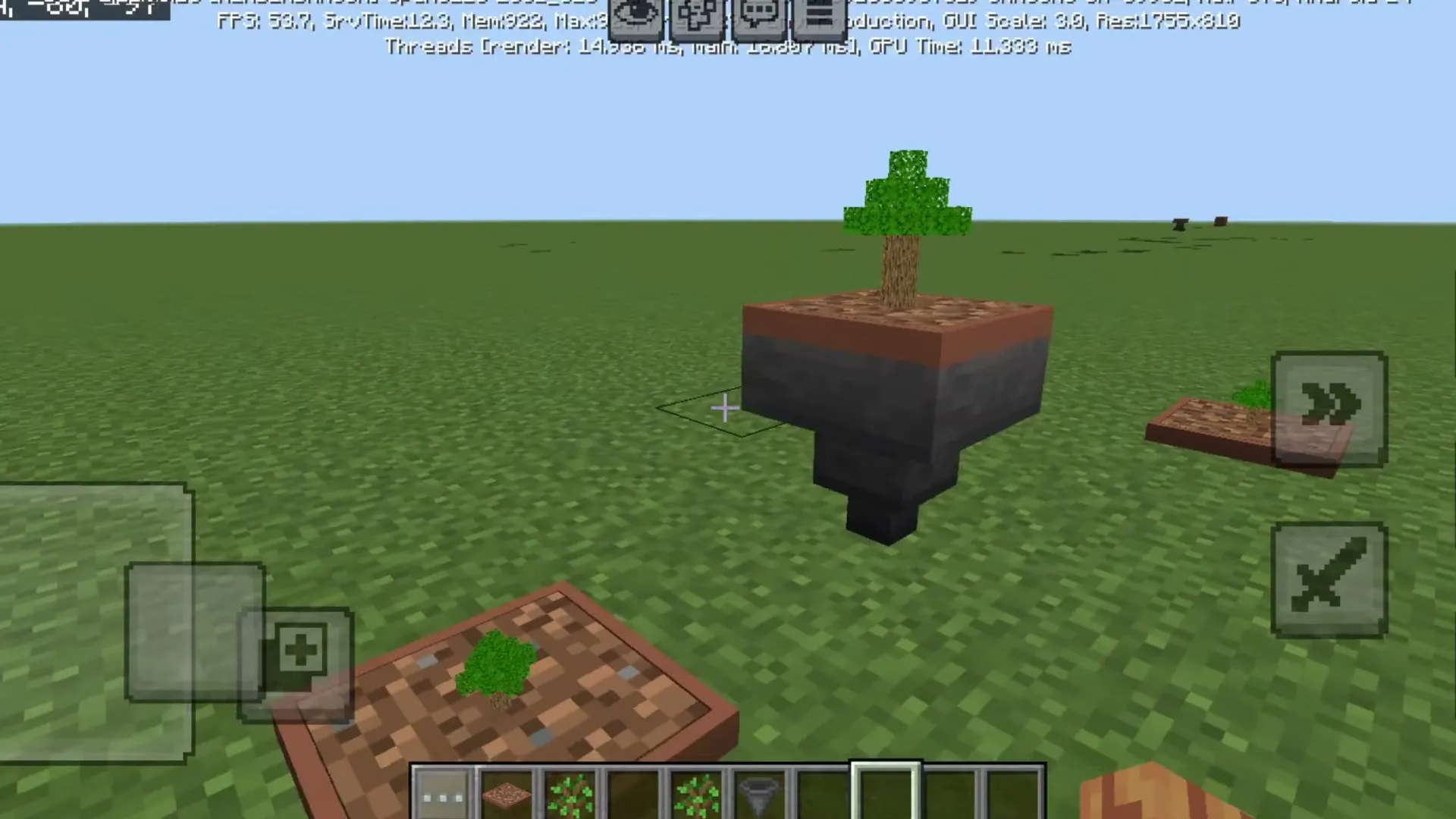 Bonsai Tree addon: Tree on floating island