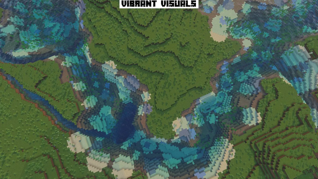 Clear Water Texture Pack addon: Water with fish and coral visible