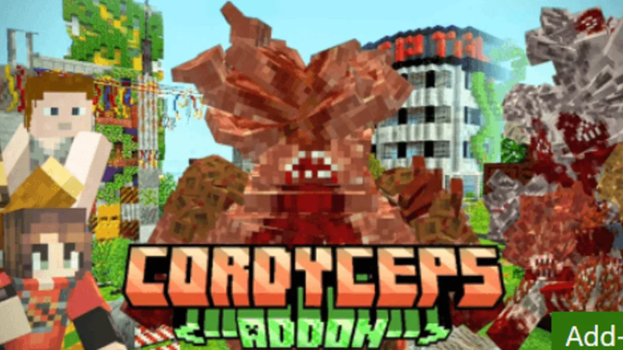 Cordyceps Addon for Minecraft PE: cover art