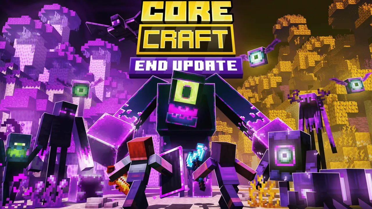 Core Craft addon for Minecraft PE: cover art