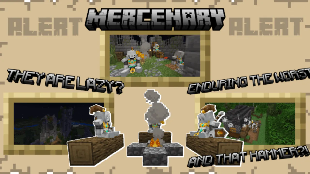 DarkAge Bizarre Remake addon: Mercenary