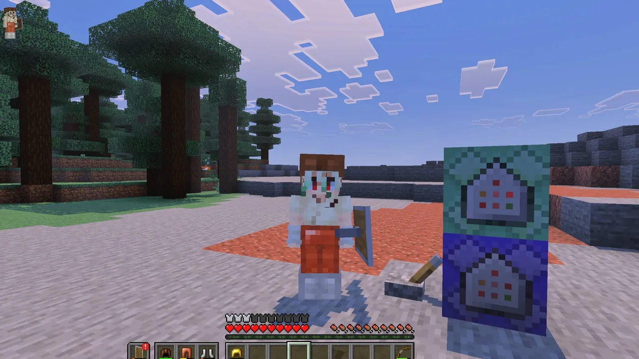 Durability Armor Viewer addon: Armor and offhand items shown on the HUD