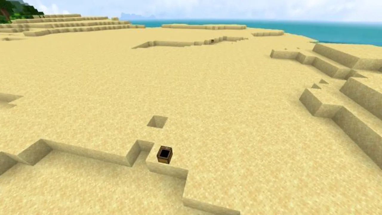 ESP Texture Pack addon: Buried treasure (chest)