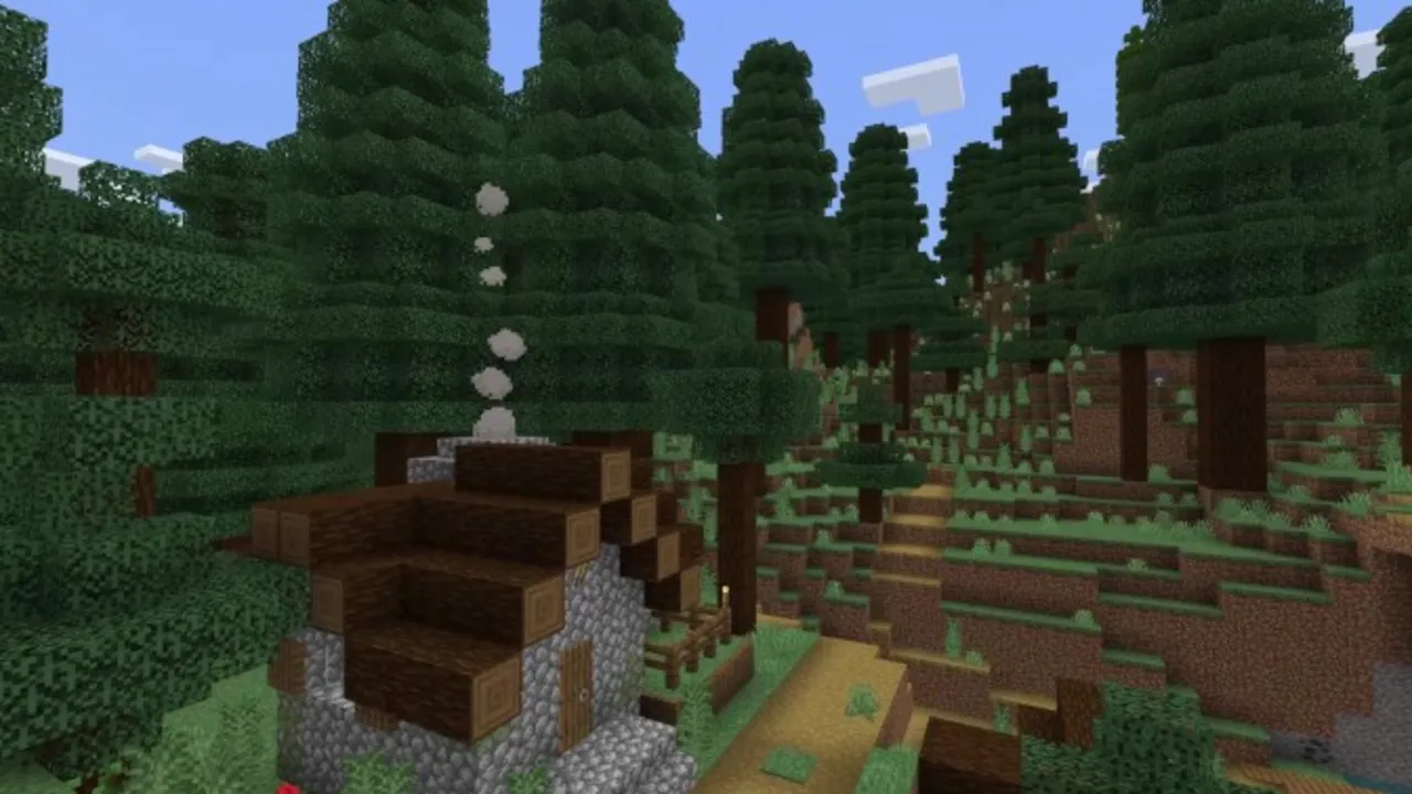 Expansive Biomes addon: Coniferous Forest