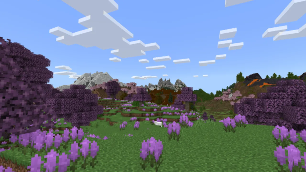 Expansive Biomes addon: Lavender Plains