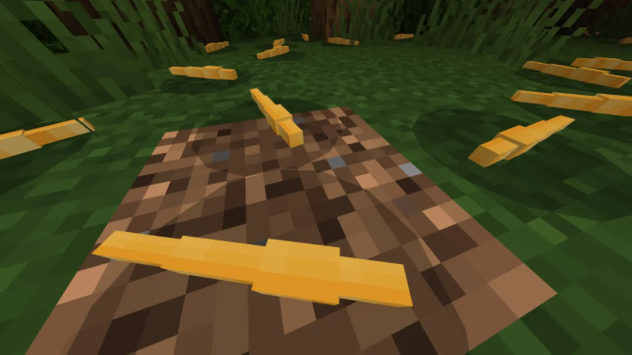 Experiment 8 addon: Golden blocks on dirt ground