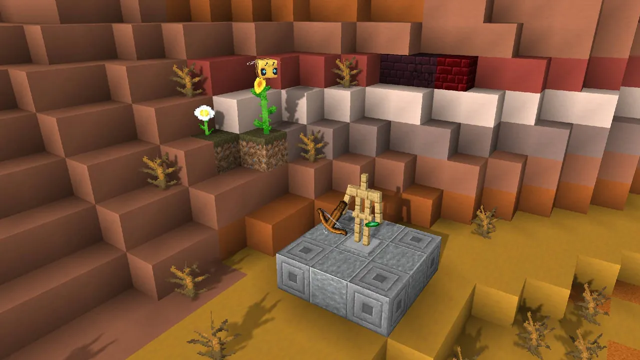 Faithful 32x addon: Sunflower in a desert cave