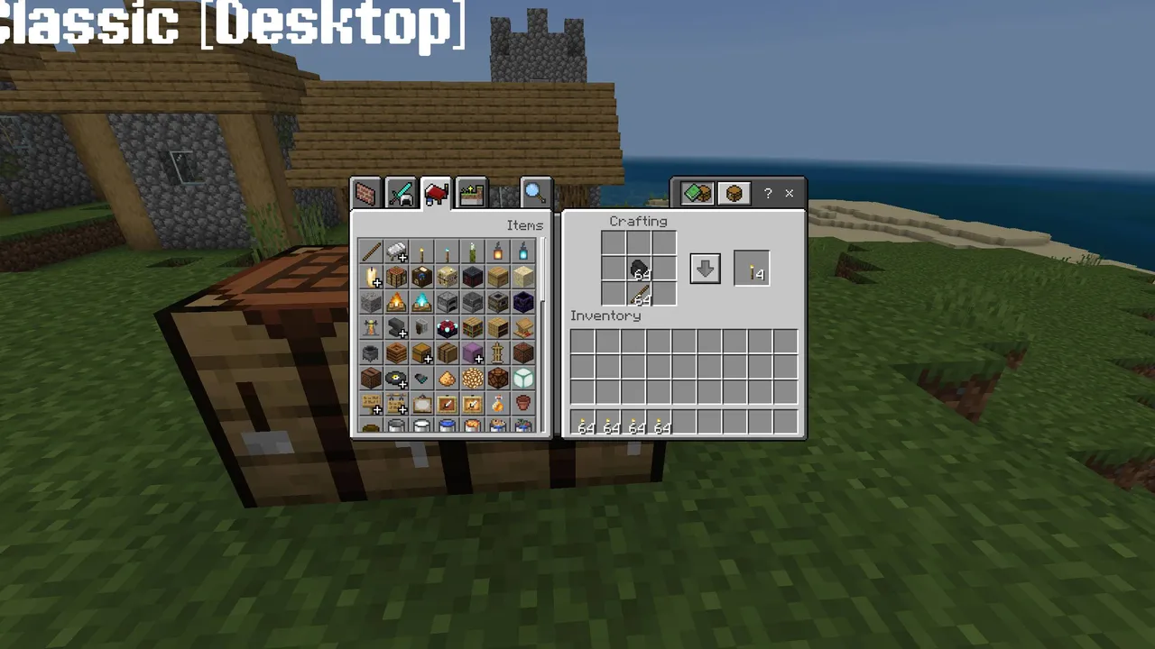 Fast Craft & Fast loot Texture pack | Quick Craft & Quick Loot! addon for Minecraft PE, screenshot 4