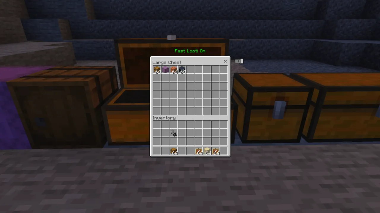 Fast Craft & Fast loot Texture pack | Quick Craft & Quick Loot! addon for Minecraft PE, screenshot 6