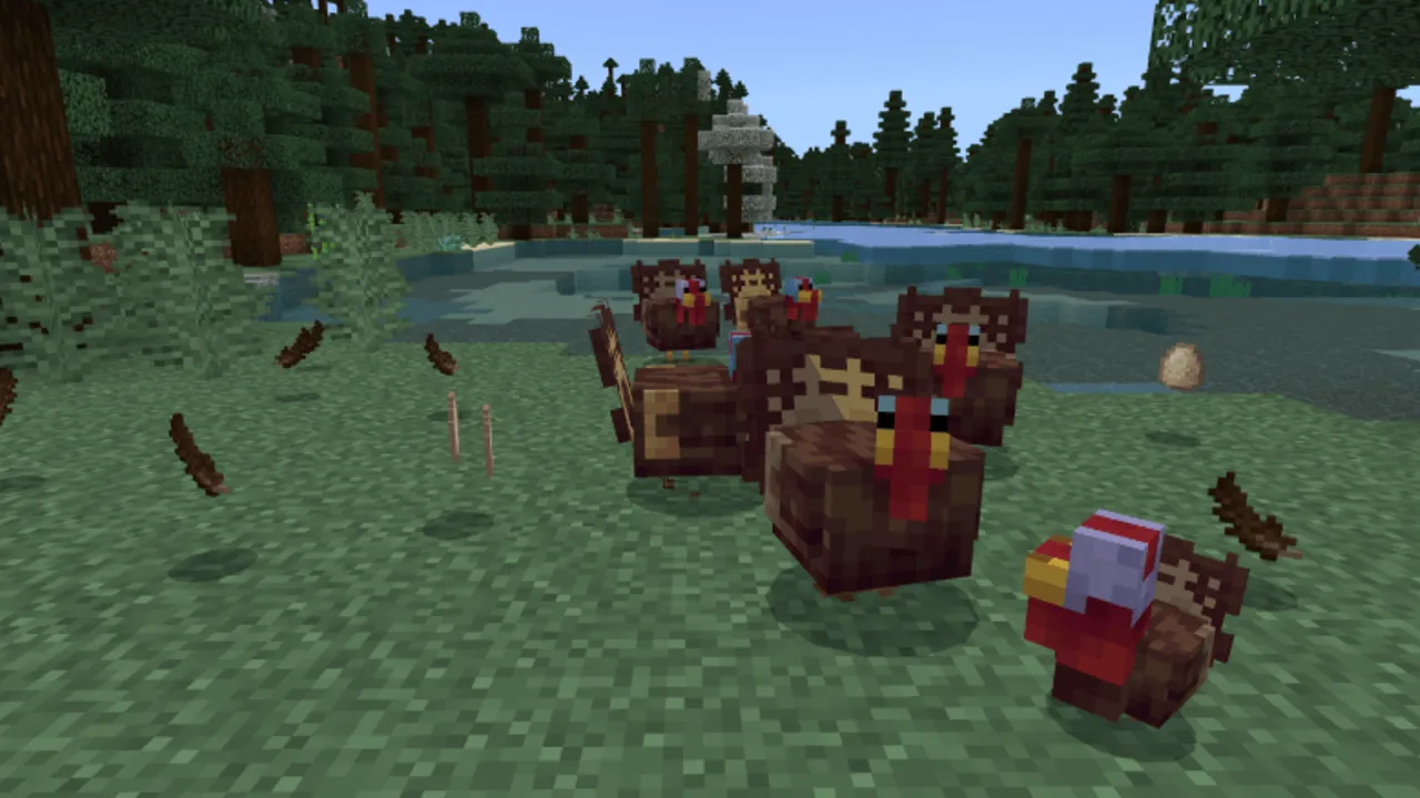 Food Expansion addon: Turkeys
