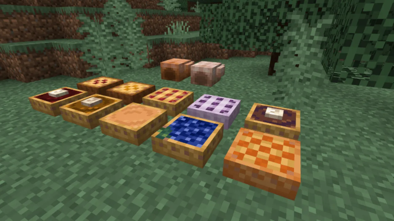 Food Expansion addon: Placeable Foods (Pies and Turkey)