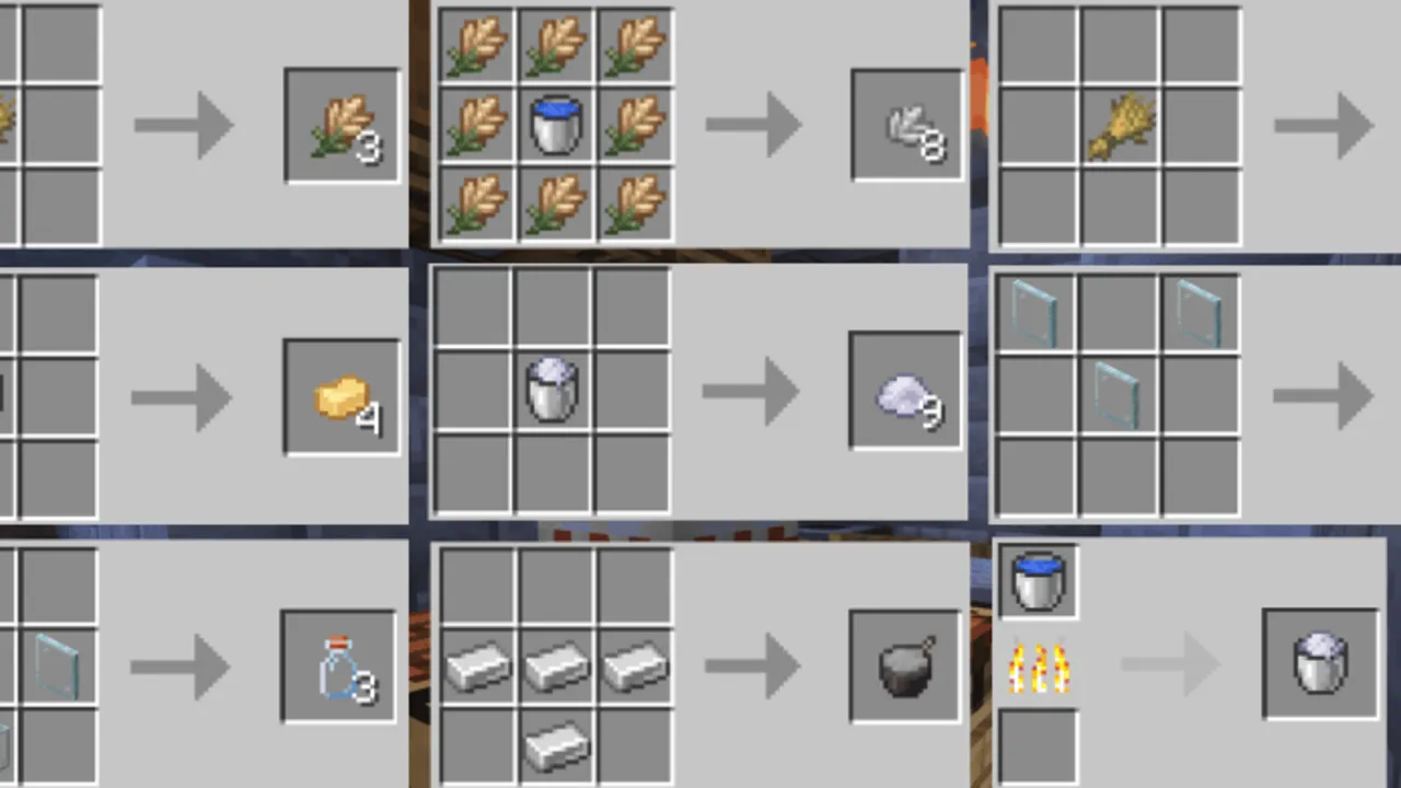 Food Expansion addon: Crafting Recipes
