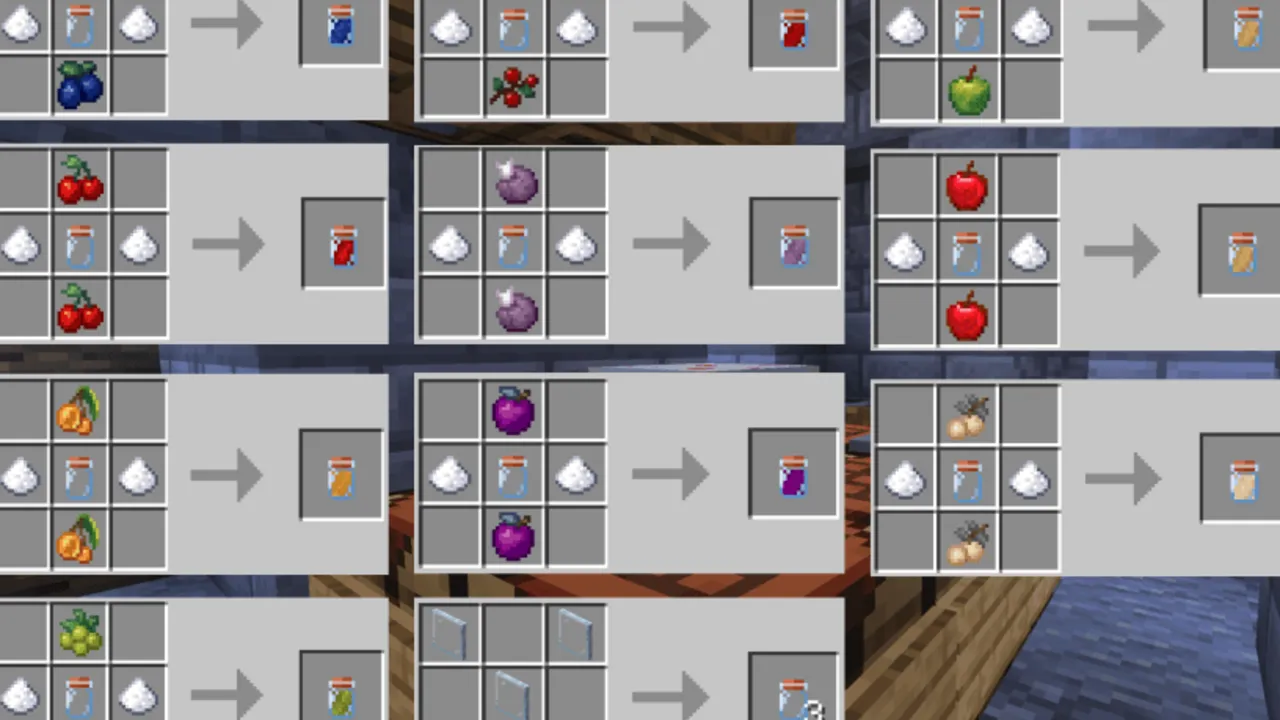 Food Expansion addon: Crafting Recipes (Not all are Included)