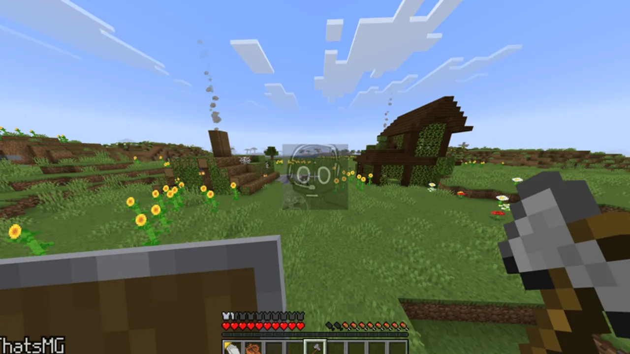 Hallucination addon: Generated around your world