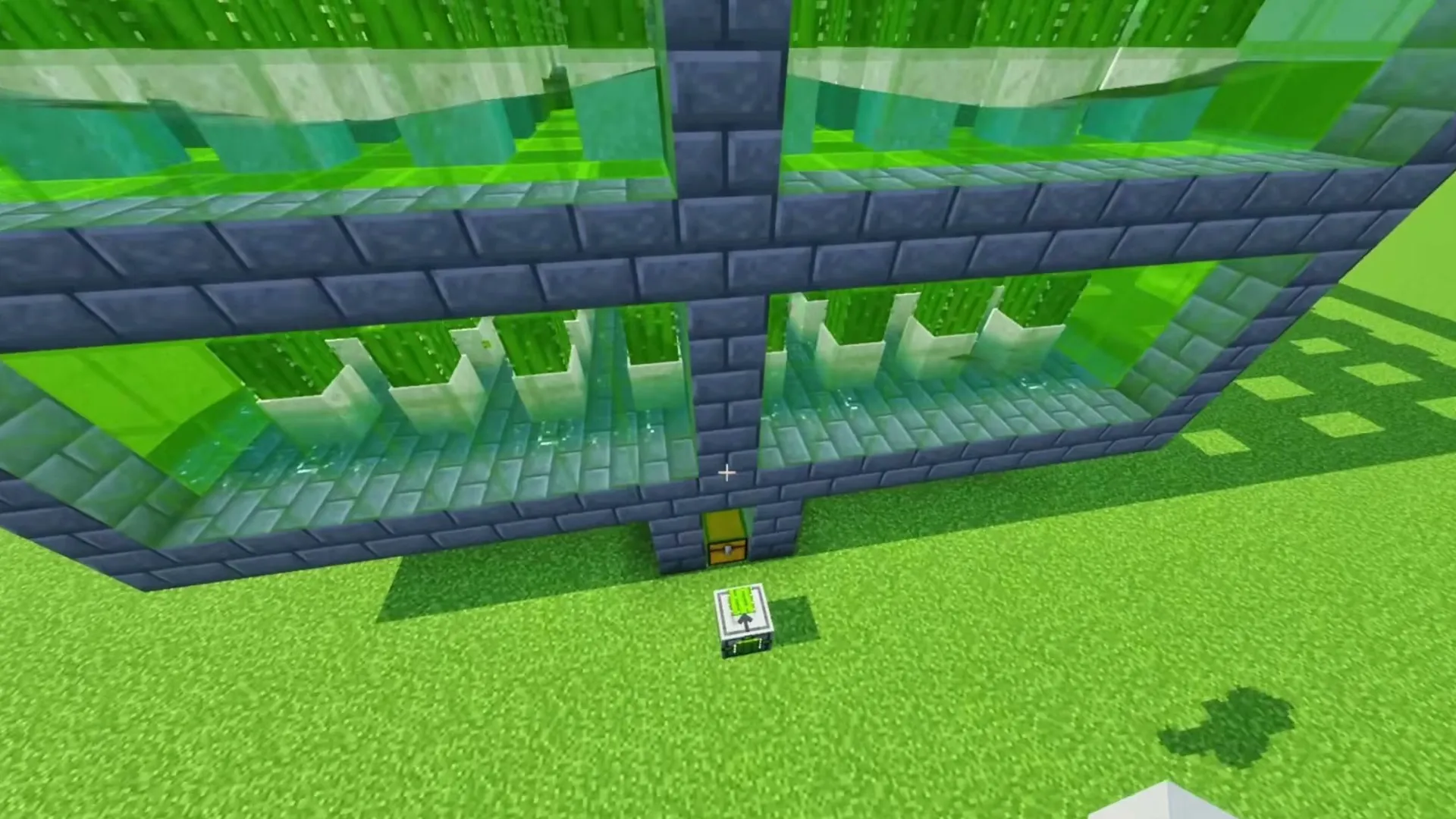 Insta Farms addon: Farming structure with water and crops