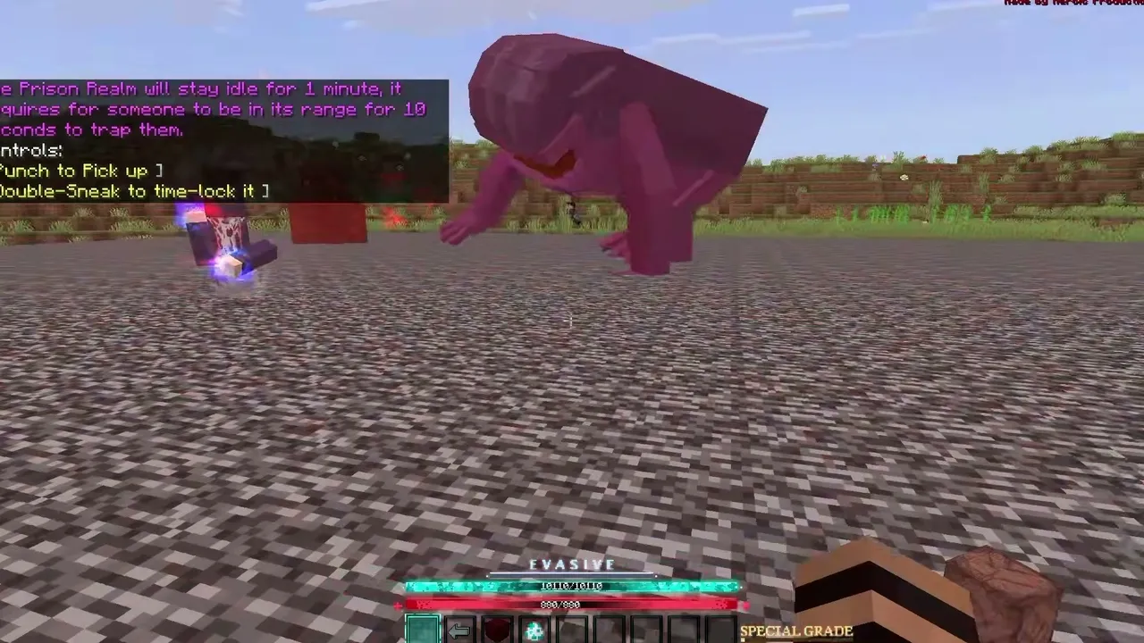 Jujutsu Awakening Addon: Prison Realm Update addon for Minecraft PE, screenshot 3