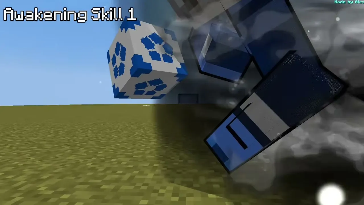 Lapis Lock Addon: Awakening Skill 1 cube floating