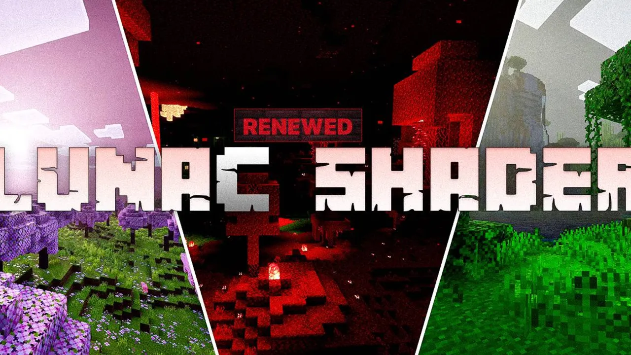 Lunac Shaders addon for Minecraft PE: cover art